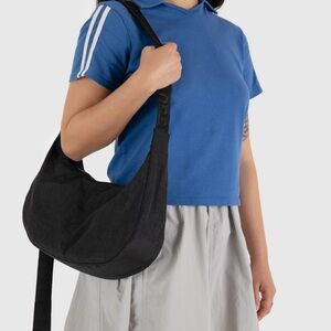 BAGGU Medium Nylon crescent Bag
